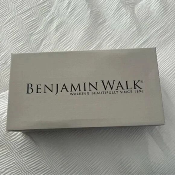 🆕 Benjamin Walk Eileen Touch Up Dyeable Nude Strappy Sandal size 11W - Picture 7 of 7